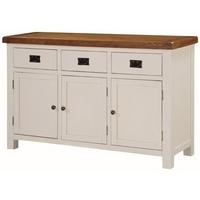 heritage stone painted 3 door sideboard