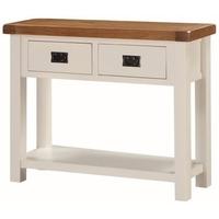 heritage stone painted large hall table with drawer