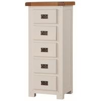 Heritage Stone Painted 5 Chest of Drawer