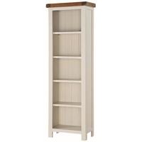 Heritage Stone Painted Tall Slim Bookcase