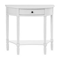 heritage console table white