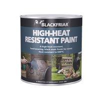 Heat Resistant Paint Black 500ml