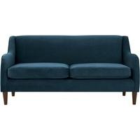 Helena 3 Seater Sofa, Plush Teal Velvet