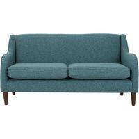 Helena 3 Seater Sofa, Textured Weave Teal
