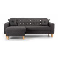 Healy Corner Sofa Mid Grey Left Hand