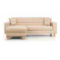 Healy Corner Sofa Camel Left Hand