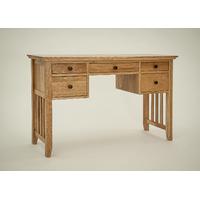 Hereford Rustic Oak Console Dressing Table