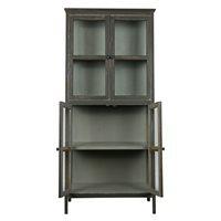 HERRITAGE SLANTED DISPLAY CABINET in Black