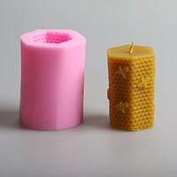Hexagon Honeycomb Mold DIY Silicone Soap Candle Mold Handmade Soap Salt Carved DIY Silicone Food Grade Silicone Mold