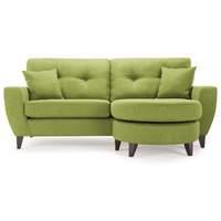 Hepburn Fabric 3 Seater Chaise Lime
