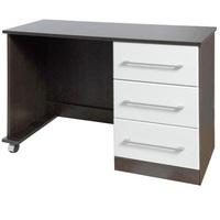 heaven single dresser in dark wood and white wood