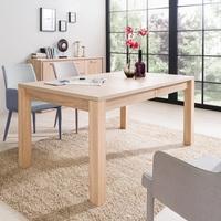 Helena Wooden Extendable Dining Table In Sonoma Oak