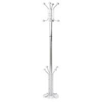 Hercules Chrome Finish Coat And Hat Stand With 8 Hooks