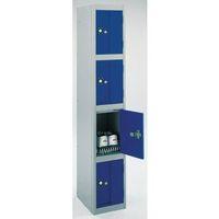 HEAVY DUTY LOCKER FOUR TIER BL RHINO