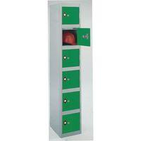 HEAVY DUTY LOCKER SIX TIER GRE RHINO