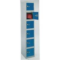 HEAVY DUTY LOCKER SIX TIER BLU RHINO