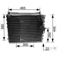 Hella 8FC 351 035-191 Condenser, 540 mm