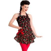 Hell Bunny Cherry Pie Apron One Size