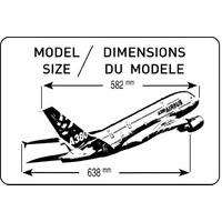 heller 80438 model aeroplane airbus a380 on 1125 scale