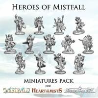 Heroes of Mistfall Miniatures Pack - English