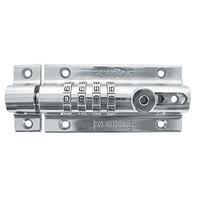 Henry Squire Combi 2 Recodeable Locking Bolt 125mm - Chrome HSQCOMBI2CH