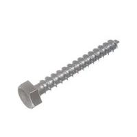 hex head coach carriage screws bzp m10 10mm x 75mm pack of 50 