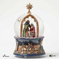 Heartwood Creek by Jim Shore 4044512 One Starry Night Nativity Musical Waterball