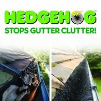 hedgehog original gutter leaf guard filter brush 4 metre length white