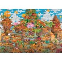 heye mordillo cartoon train puzzles 2000 piece