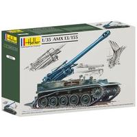 Heller 81151 Model Tank AMX-13 155 mm on 1:35 Scale