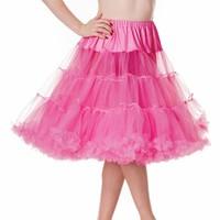 hell bunny mid length 20 tutu style petticoat underskirt