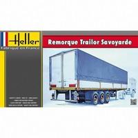 Heller 80771 Model Kit Remo Roque Trailor Savoyarde