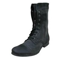 Henleys SAKURA Grey Leather Men Casual Boots