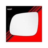 Heated Back Plate Replacement Mirror Glass - Summit SRG-1009BH - Fits Audi LHS