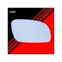 Heated Back Plate Wide Angled Mirror Glass - Summit ASRG-890BH - Fits VW RHS