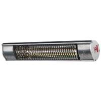 Heat Outdoors Shadow 2.0kW Ultra Low Glare Heater - Silver