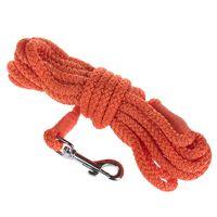 heim long dog training lead orange 5m