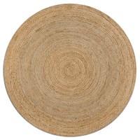 HEMPY Circular Jute Rug, Diameter 160 cm