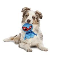 Hear Doggy Martian with Utlrasonic Squeaker and Chew Guard Technology, Small, Blue