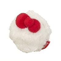 hello kitty fur ball dog toy pack of 6