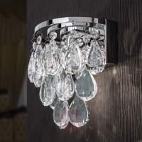 Helene Wall Light Beautiful with Lead Crystals