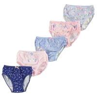 Heatons 5 Pack Unicorn Briefs Child Girls