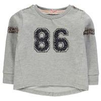 Heatons Sequin Number Sweater Child Girls