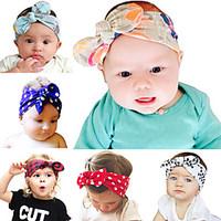 Headband Headwear Girl Flower Newborn Baby Infant Toddler Kid Girl Hair band Christening Elastic Hair Accessories 6pcs