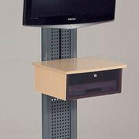 HEIGHT ADJUSTABLE IR CABINET, BEECH