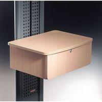 HEIGHT ADJUSTABLE STANDARD CABINET, BEECH