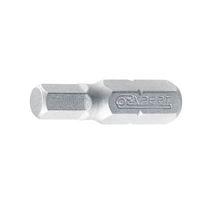 Hex Bit 6mm x 25mm1/4in Drive Pack of 6