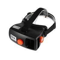 Head-Mounted Google Cardboard Version 3D VR Glasses Virtual Reality DIY 3D VR Video Movie Game Glasses for 4.5 - 5.7\