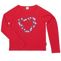 Heart Motif Top - Red quality kids boys girls