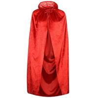 Heatons Velvet Red Costume Cape